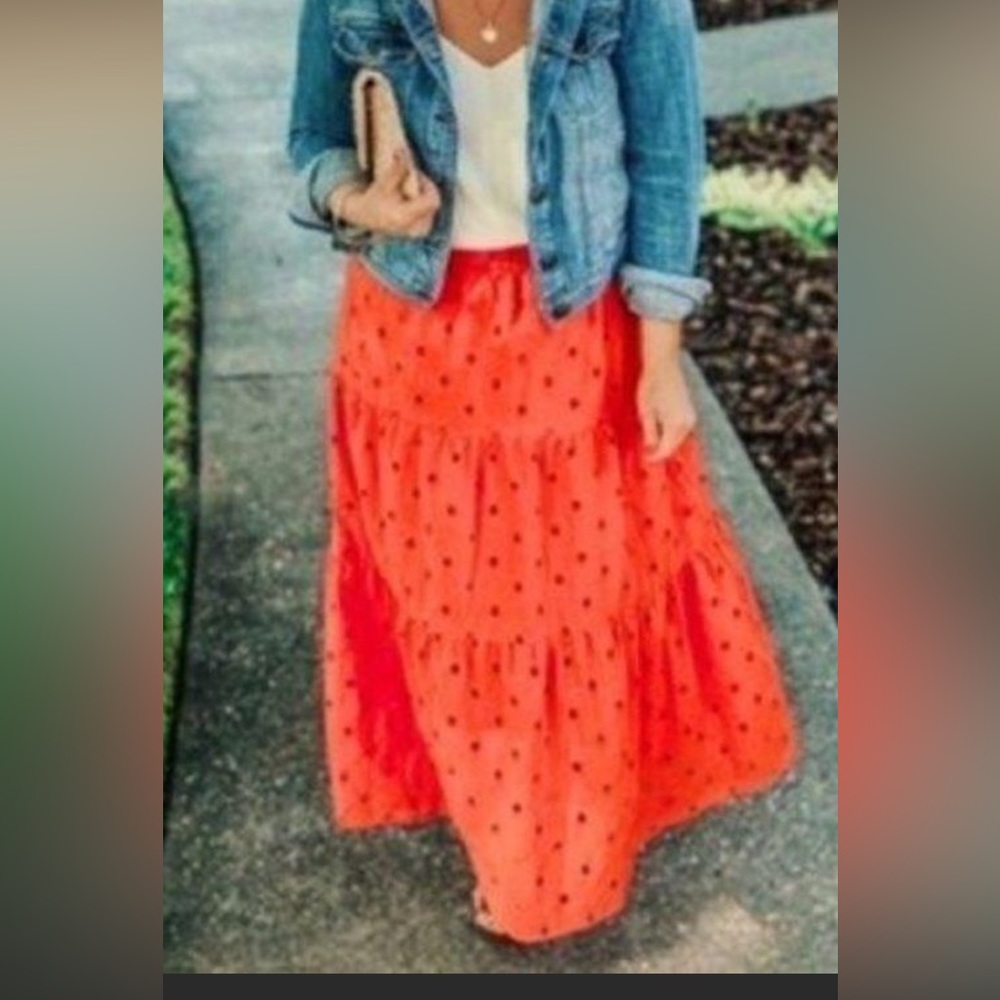Eyelet skirt long from a.new.day